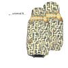 BLWSLC Labyrinth Treasure Map Printed Car Seat Covers - 2 Pack, Bus, Ferry Seat Covers, Protect Car, SUV, Truck, Van, Car Seat Covers, view 4