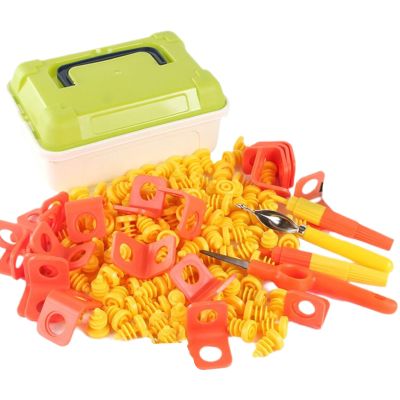 Cardboard Construction Tool Kit, Kids Cardboard Building Tool Set with Cutter and Roller, Craft Engineering Projects Family Team Activities for Toddler Daughter Son Girls Boys Children
