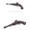 14" Collectible Foam Pirate Flintlock Replica | Historical Cosplay Prop, Safe Pirate Costume Accessory & Display Dcor view 4