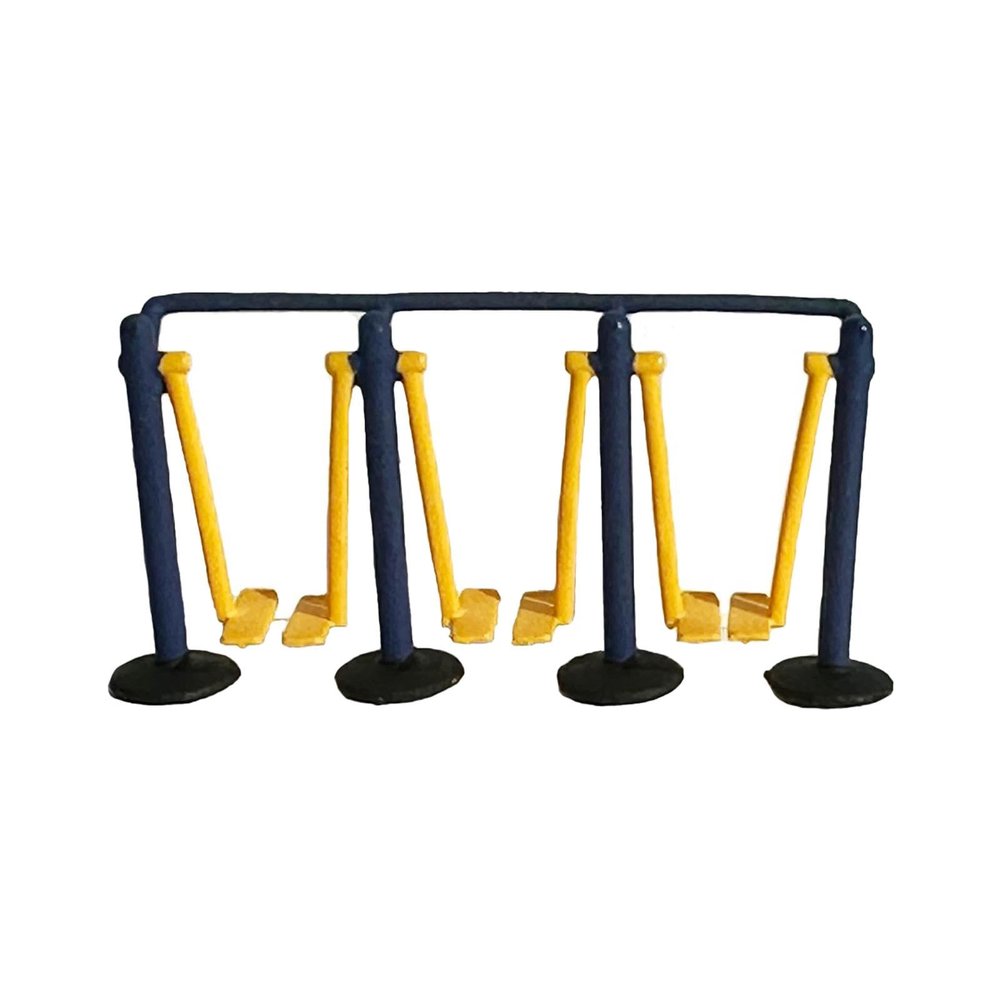 harayaa 1/64 Fitness Equipment Model Dollhouse Decoration Toys Gym Decoration Construction Props Resin Fitness Accessories, 1139