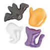 3" - 4" Mini Halloween Stuffed Glitter Characters - 12 Pieces view 1