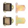Motor Mounts, Heavy Duty Metal Construction Mounting Bracket, Replacement for 283 305 327 350 383 400 396 427 454 Engines, with Rubber Construction for Vibration and Noise Reduct view 3
