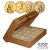 50 Susan B. Anthony Direct-Fit Airtight 26mm Coin Capsule Holder with Box - Quantity: 50 view 2