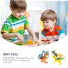 COOLHIYA 6Pcs Educational Dinosaur Realistic Cartoon Animal Figures for Boys Compact Lightweight Pretend Play Models for Geology Enthusiasts and Collection view 2