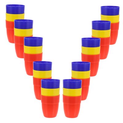 BCOATH 30PCS Magician Trick Cups and Balls Lightweight Compact Sturdy Illusion Prop Tools for Stage Performances Parties and Banquets