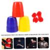 BCOATH 30PCS Magician Trick Cups and Balls Lightweight Compact Sturdy Illusion Prop Tools for Stage Performances Parties and Banquets view 3