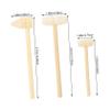 Gogogmee 15pcs Mini Wooden Mallets Hammer for Hand-Eye Coordination and Interactive Play Wooden Hammers for Montessori and DIY Activities view 2