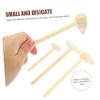 Gogogmee 15pcs Mini Wooden Mallets Hammer for Hand-Eye Coordination and Interactive Play Wooden Hammers for Montessori and DIY Activities view 4