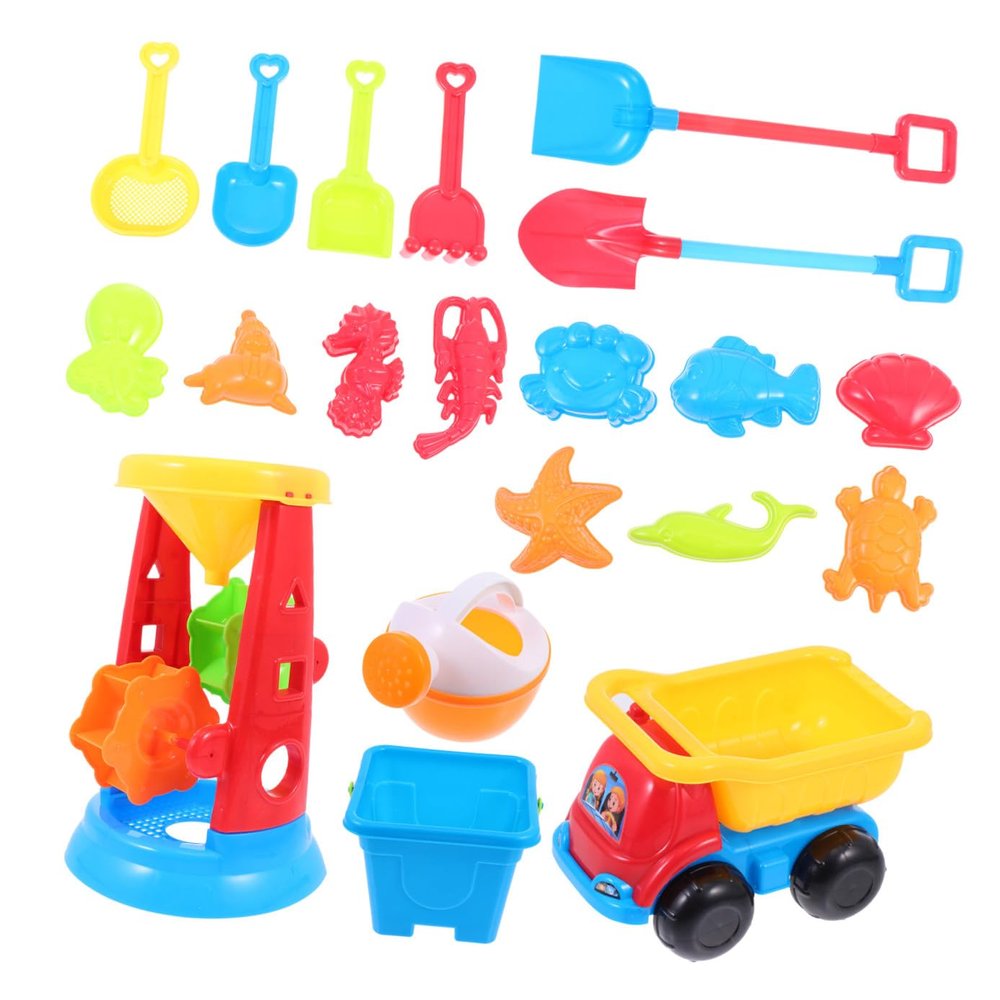 BRIGHTFUFU Outdoor Sand for Lightweight Portable Shovel and Scooping Tools for Beach Sandbox Backyard Play Easy to Clean S Plaything for Creativity and Social Skills Development