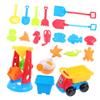 BRIGHTFUFU Outdoor Sand for Lightweight Portable Shovel and Scooping Tools for Beach Sandbox Backyard Play Easy to Clean S Plaything for Creativity and Social Skills Development view 1