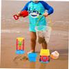 BRIGHTFUFU Outdoor Sand for Lightweight Portable Shovel and Scooping Tools for Beach Sandbox Backyard Play Easy to Clean S Plaything for Creativity and Social Skills Development view 3