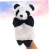 BCOATH Panda Plush Hand Puppet Adorable Role Play for Interactive Storytelling Accessory Enhances Imagination and Communication view 2