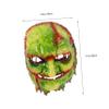BRIGHTFUFU Realistic EVA Scary Witch Mask for Halloween Cosplay Carnival Party Creepy Ghost Roleplay Face Cover Horror Masquerade Accessory for Festive Dress Up view 2