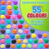 Modeling Clay Kit - 55 Colors Air Dry Clay DIY Molding Clay with Tools, Kids Art Crafts Gift for Boys & Girls Age 3-12 Year Olds view 2