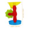 BCOATH 6pcs Beach Set Large Sand-Excavating Tools for Boys and Thick Single-Wheel Hourglass Design Portable Lightweight Sand Play Kit for Creative Outdoor Fun view 2