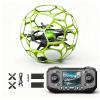 Drones with Camera, TODAMU RC Drone for Adults with Kids, Beginners, Brushless Drones With 4K LCD Screen Remote Control, Soccer FPV WiFi Quadcopter With LED Lights, One-Key Takeoff/Landing, 3 Speed Mode, 360 Flips, Headless Mode, 2 Batteries,Gift fo view 1