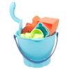 BCOATH Beach for Outdoor Sand Play Durable Sand Bucket and Cartoon Molds Lightweight Parent Creative Beach Fun view 1