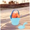BCOATH Beach for Outdoor Sand Play Durable Sand Bucket and Cartoon Molds Lightweight Parent Creative Beach Fun view 4