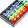 BCOATH Colorful Plastic Abacus with Beads Per Row Mathematics Learning Tool for Students Vibrant Multi-Color Educational for Classroom and Home Arithmetic Practice view 3