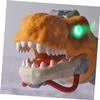 BRIGHTFUFU Light Sound Dinosaur Hand Puppet Large Educational DIY Hand for Realistic Texture Puppet for Storytelling and Bonding Fun Interactive Dinosaur view 4