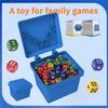 Fast Paced Family Dice Game, Fun 2-6-Person Board and Board Games, 80-Color Toss Challenge & Sticker Pack, Hilarious Game Night Entertainment view 2