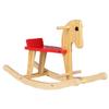 KOMBIUDA Wooden Rocking Horse Pine Rocker Chair Plaything for Riding Chair with Lovely Design and Strong Bearing Capacity view 1