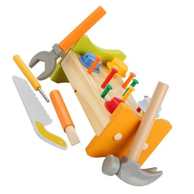 CONGARTENO Pounding Peg Workbench Wooden Educational with Hammer for Early Learning Activity for Hand-Eye Coordination and Spatial Skills Development