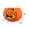 COOLHIYA Halloween Pumpkin Pinata Paper Party Decor for Festival Celebrations Creative Sugar-filled Pumpkin Prop for Birthday and Fiesta Events for Halloween Theme Entertainment and Games view 2