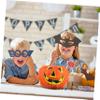 COOLHIYA Halloween Pumpkin Pinata Paper Party Decor for Festival Celebrations Creative Sugar-filled Pumpkin Prop for Birthday and Fiesta Events for Halloween Theme Entertainment and Games view 4