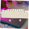 BCOATH Portable Mini Mahjong Kit Smooth Tiles Travel Set for Home Parties Bars Chinese Mahjong Game with Fine Workmanship and Lightweight Design view 3