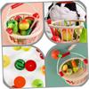 COOLHIYA Wooden Fruits Cutting for Educational Plaything with Smooth Surface and Portable Basket Enhances Hand Flexibility and Fruit Cognition Skills view 4