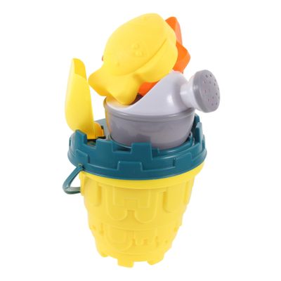 BCOATH Reusable Beach Cartoon Sand Digging Tool Bucket with Shovel and Cart Vibrant Outdoor Play for Boys Beach Park Seaside