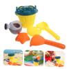 BCOATH Reusable Beach Cartoon Sand Digging Tool Bucket with Shovel and Cart Vibrant Outdoor Play for Boys Beach Park Seaside view 2