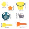 BCOATH Reusable Beach Cartoon Sand Digging Tool Bucket with Shovel and Cart Vibrant Outdoor Play for Boys Beach Park Seaside view 3