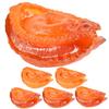 BRIGHTFUFU 6Pcs Realistic PVC Abalone Food Models Kitchen Decor Artificial Play Food for Pretend Play Photography Props Tabletop Display view 1
