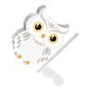 BCOATH Owl Pinata with Stick and Blindfold for Birthday Party Small Jungle Animal Game Pinata for Boys and Interactive Forest Theme Party Favor for Halloween and Shower Celebrations
