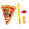 CONGARTENO Pizza Party Favor with Stick Blindfold and Confetti Food-themed Birthday Decoration Fun Game for Showers and S Celebrations view 1