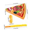 CONGARTENO Pizza Party Favor with Stick Blindfold and Confetti Food-themed Birthday Decoration Fun Game for Showers and S Celebrations view 4