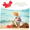 HAKIDZEL Creative Crab Claw Sand Digger for Lightweight Portable Beach Sand Grabber with Powerful Scooping Claws Safe Plastic Material for Outdoor Sandbox and Snow Play Enhances Motor view 3