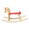 HAKIDZEL Wooden Rocker Horse with Handrails Riding Chair Rocking for Boys and Miniature Rocking Chair Birthday view 1