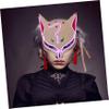 BCOATH Halloween Glowing Fox Mask Premium Plastic Decorative Light-up Masquerade Party Accessory for Costume Cosplay and Carnival Events view 2