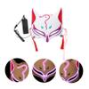 BCOATH Halloween Glowing Fox Mask Premium Plastic Decorative Light-up Masquerade Party Accessory for Costume Cosplay and Carnival Events view 4