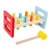 ULDIGI 2Pcs Pounding Hammer for Motor Skill Development Interactive Whacking Bench Plaything with Mallets Safe Educational Hammer for Hand-Eye Coordination and Muscle Strengthening view 1