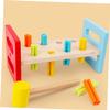 ULDIGI 2Pcs Pounding Hammer for Motor Skill Development Interactive Whacking Bench Plaything with Mallets Safe Educational Hammer for Hand-Eye Coordination and Muscle Strengthening view 4