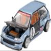 1:64 Diecast Model Car Compatible for Honda Civic (EF) Kaido Roulette V1 Light Blue Limited Edition by Kaido House x Mini GT KHMG179 view 4