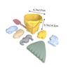BCOATH Beach Sand Digging Lightweight Silicone Sand for Yellow Beach Bucket and Shovel Playset Outdoor Summer Fun Portable and Easy to Hold view 2