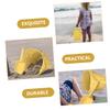 BCOATH Beach Sand Digging Lightweight Silicone Sand for Yellow Beach Bucket and Shovel Playset Outdoor Summer Fun Portable and Easy to Hold view 4