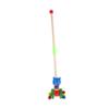 ORFOFE Wooden Push Walker with Cartoon Animal Design for Balance and Coordination Development Sturdy Walker Cart for Early Learning and Independent Walking Play view 1