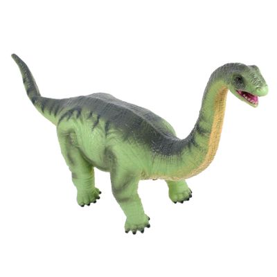 WHAMVOX Realistic Vinyl Dinosaur Model Large Cotton-Filled Simulation Dinosaur Figurine for Educational Play Soft Mesozoic Sauropod Animal Figure for Cognitive Development