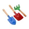 BCOATH 6pcs Beach Playing Set with Portable Gardening Tools for Boys and Lightweight Sand Shovel Spade for Outdoor Digging and Summer Fun view 1